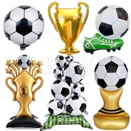59 Inch Giant Champion Trophy Foil Balloon Football Balloons, 2026 World Cup Sport Decor for Boys Ki