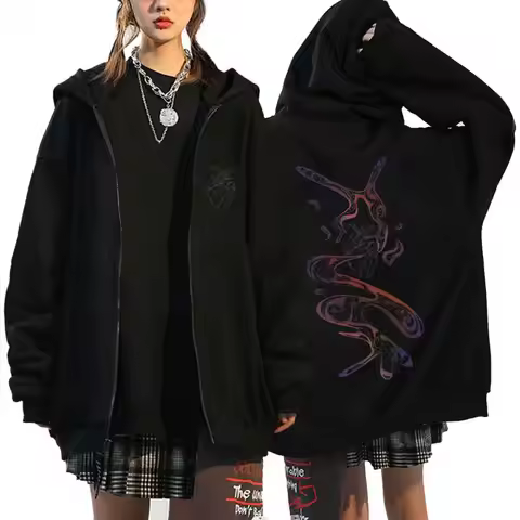 Anime The Summer Hikaru Died Hikaru Yoshiki Heart Merch Zipper Hoodie Men Women Fleece Cotton Zip Up