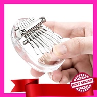 Mini Kalimba 8 Keys Transparent Crystal Acrylic Thumb Piano Fit for Kids Adults Beginners Profesison