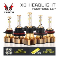 Zarkor lampada H4 led lamp h11 6000K h4 9005 HB3 9006 HB4 9004 9007 9012 led headlight bulb for car 12V