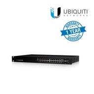 Ubiquiti Edge Switch 24P Gbe mge swt w/2 SFP port, POE 250W (ES-24-250W) - 1 Year Warranty