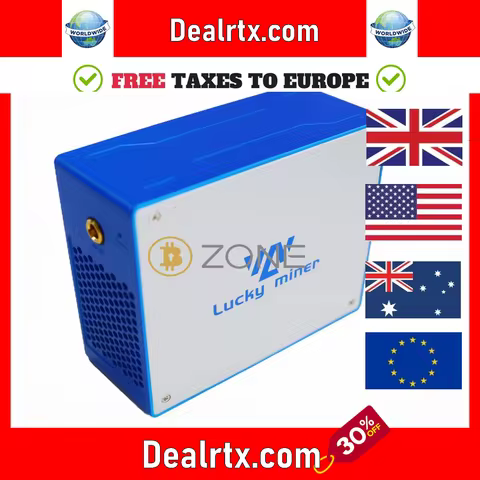 Crypto Miner Lucky Miner LV07 1TH/S Sha256 Bitcoin Miner Cryptocurrency mining machine BTC Lottery A