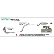 ARROW EXHAUST FULL SYSTEM FOR KAWASAKI ZX6R 2005-2006 (USED)
