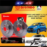 BREMBO DISC ROTOR - PERODUA MYVI OLD FIRST MODEL MYVI LAGI BEST 1.3 1.5 (2011~2017)AXIA BEZZA FRONT 