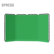 sprcsg Andoer 2.4x4M/ 7.87x13.12FT Large Collapsible Green Screen Backdrop Stand Kit with Storage Ba