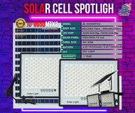 JD ซื้อ1แถม1💥รุ่นใหม่💥ไฟโซล่าเซลล์ ไฟโซล่าเซล 650w แท้ ไฟแสงอาทิตย์ โคมไฟโซล่าเซลล์ solar light IP 67 สปอตไลท์ รับประกันสินค้า 1ปี