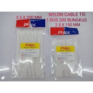 Philos Nylon Cable Tie Philos Nylon Cable Tie White Cable Tie
