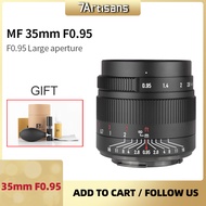 7artisans 7 artisans 35mm F0.95 Large Aperture Portrait Lens for Sony E A6600/Fuji FX/Canon Eos-M M6