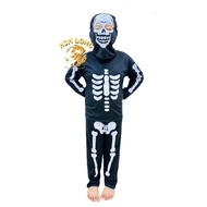 Skeleton Clothes - Spider Superman - Captain America Caption for boys halloween costume accessories 