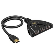 2 port HDMI splitter cable, 3 ports