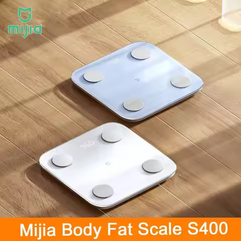 Mijia Body Fat Scale S400 Bluetooth5.0 Smart Home Body Composition Scale Max 150KG LED Display Dual 