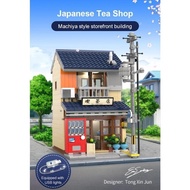 Double E CaDA Japanese Tea Shop Set C66010W Mainan Balok