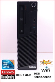 Lenovo thinkcentre M80 Core i5 650-3.2GHz -RAM DDR3 4GB -HDD 320-500GB -DVD-RW -Wi-Fi