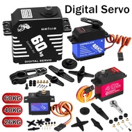 Servo Kalis Air Motor Tanpa Berus Tork Tinggi Servo Digital 26kg 40kg 60kg Servo Rc untuk Kereta Rc 