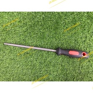 JUNENG WISEUP 8"/200MM RUBBER HANDLE FILE FOR WOOD - ROUND/ROUND WOOD FILE (JN100403)