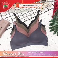 Women’s Bra B/C Cup , Wireless , Size 34/75 36/80 38/85 , Comfortable Lycra Fabric