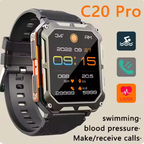 Smart Watch For VIVO S17t Samsu Galaxy J6 Men 1.83 Inch Bluetooth-compatible Music Call Outdoor Spor