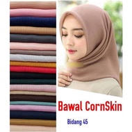 Rosayda🇲🇾 Bawal Cornskin Plain Warna and Hitam murah telekung murah tudung borong shawl borong direc