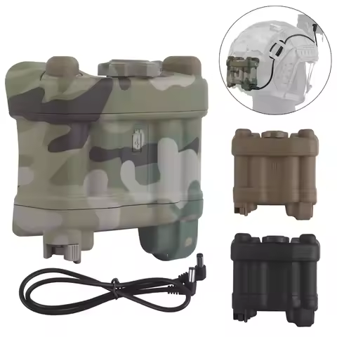 NVG AN/PVS-31 Battery Case Storage Box No Function Dummy Model Night Vision Device Gear Wendy Fast H