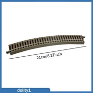 [Dolity1] 1:87 Electric Train Track Parts, Railway Sand Table Components, Train Track for
