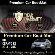 KIA CERATO K3 2013 2014 2015 2016 2017 Boot Mat Car Boot Carpet VIP Boot Tray Cargo Mat Bonet Mat