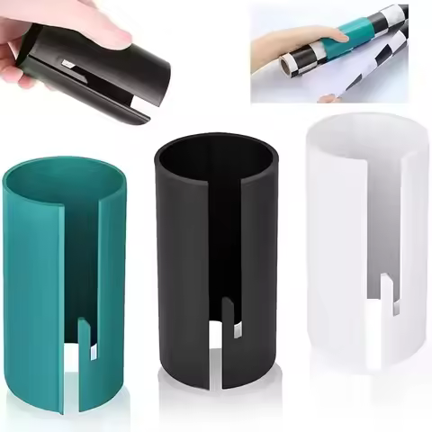 1PC Portable Mini Cylinder Paper Cutter Paper Cutter Cutting Packaging Paper Cutter