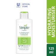 SIMPLE Kind To Skin - Micellar Clensing Water - Hydrating Moisturizer 125ml & Sooting Facial Toner 2