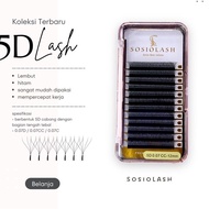 ✶ Sosiolash - 5D lash series Rose volume eyelash extension ○