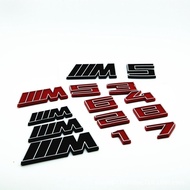Suitable for BMW/New Style M Car Logo M Power Enhanced Version Car Sticker Tail Logo M3 M4 M5 X3M X5