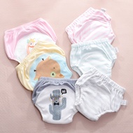 Baby baby training bag underwear, toilet gauze learning pants, children's washable diaper pants QQ.A