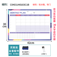 Magnetic Whiteboard Stickers Home Decor Refrigerator Magnet Weight Loss Tracking Family Message Boar