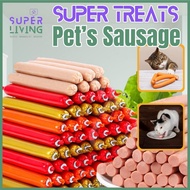 Pet Cat Food Makanan Kucing Murah Cat Treat Stick Dog Snack Cat Snack Sesej Sausage Snack Kucing Healthy HotDog 宠物零食