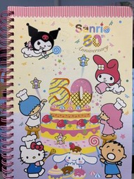 Sanrio 50周年單行筆記簿
