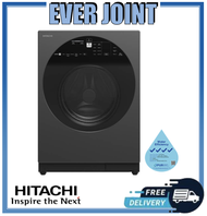 Hitachi BD-120XGV [12kg] Front Load Inverter Washing Machine || Basic Installation Included