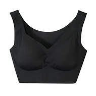 FN INCO Woman Seamless Bra ชุดชั้นใน เสื้อชั้นใน สปอร์ตบรา ไร้ขอบ ไร้โครง แบบสวม ฟองน้ำสามารถถอดออกไ