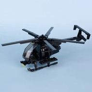 High-Quality Parts AH-6 Little Bird Military Helicopter Educational Toy
