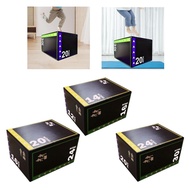 [kesoto11] 3 in 1 Plyometric Jumping Box Plyometric Box Training Box Multifunction Training Tool Hea