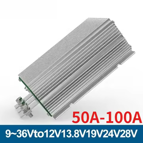 12V to 28V Power Converter 24V to 28V Voltage Regulator 9V-36V to 28V 13.8V 24V 50A-100A Transformer
