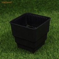 BDGF Inner Dia. 6cm/7cm Square Flowers Pot  Pot Plastic Flower Pot Cactus Planter Container  Nursery Supplies SG