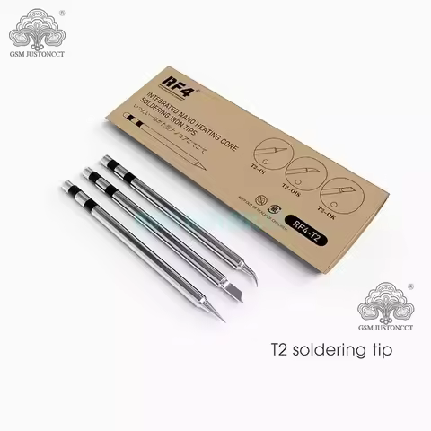 RF4 T2 Soldering Iron Tips Rework Station Electric Solder Iron Elements Welding Tips K I IS Heating 