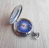 Molnija 藍色錶盤蘇聯懷錶禮物 - 1917 巡洋艦極光宣傳蘇聯