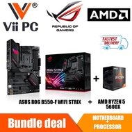 Vii PC Bundle Promo AMD Ryzen 5 5600X zen 3 + ASUS ROG STRIX B550-F WIFI GAMING Motherboard