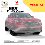 [ COD ] HRV Body Cover Mobil Plastik HRV Sarung Mobil HRV Transparan