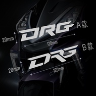 Xiii _ Drg Lettering 3M Car Sticker (One Set Two Pieces) Sticker Motor