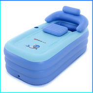 COD Intime Spa Bathtub Portable 160 x 84 x 64 cm dengan Pompa YT 038B / Bak mandi besar jumbo dewasa