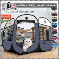 [Ready Stock] Cat Tent Rumah Kucing Cat House Portable Folding Outdoor Travel Pet Tent Dog Tent