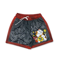 THATA Basketball Shorts กางเกงบาสเกตบอล THATA Mutelu lifestyle รุ่น LSC25 งูแมว นำโชค