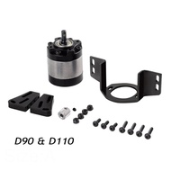 Planetary Gearbox Mount Transmission Case Metal 1/10 RC D90 D110