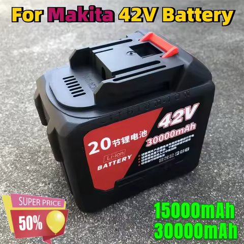 42V 15-30Ah Smart Battery Li-ion Pack for Makita Bag Sealing Machine Packing Machine 16'' Powered Ch