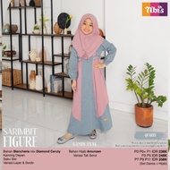 figure gamis anak nibras